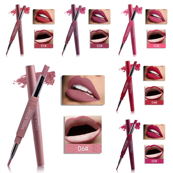 miss rose 2 in 1 double head lip liner pencils waterproof lipstick long lasting pigments matte lipliner pen makeup tslm1
miss rose 2 in 1 double head lip liner pencils waterproof lipstick long lasting pigments matte lipliner pen makeup tslm1