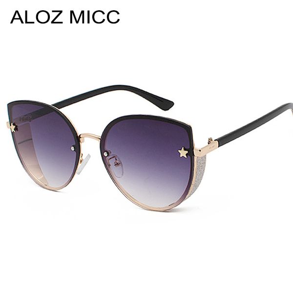 aloz miccnew metal luxury crystal sunglasses women fashion brand cat eye big frame sun glasses female men punk eyeglasses uv400a698, White;black
aloz miccnew metal luxury crystal sunglasses women fashion brand cat eye big frame sun glasses female men punk eyeglasses uv400a698, White;black