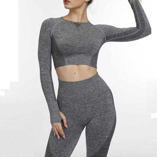 seamless women sports suit workout gym clothes fitness long sleeve crop shirt yoga pants gym leggings 2 pieces yoga set
seamless women sports suit workout gym clothes fitness long sleeve crop shirt yoga pants gym leggings 2 pieces yoga set