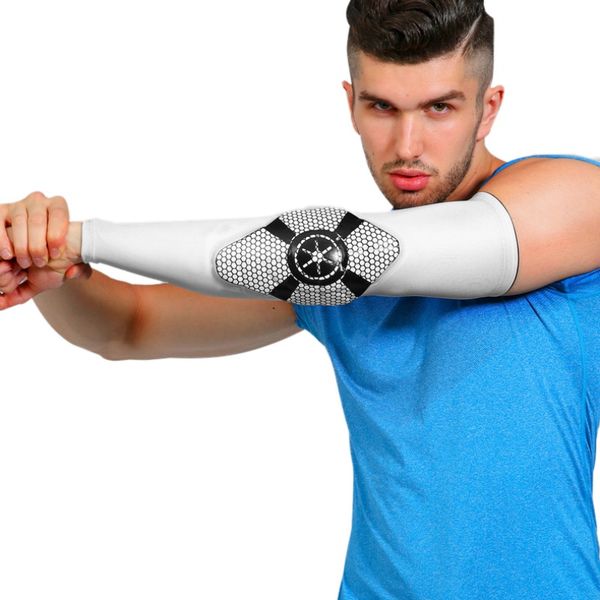 sports breathable elbow protectors crashproof basketball elbow pads brace support guards pads arm sleeve warmers 4 colors, Black;gray
sports breathable elbow protectors crashproof basketball elbow pads brace support guards pads arm sleeve warmers 4 colors, Black;gray