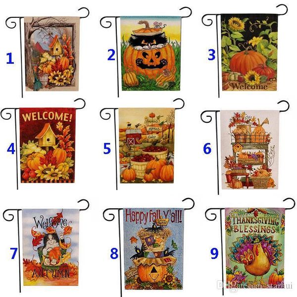 garden flag of thanksgiving deorations halloween double print pumpkin hanging banner flags home party decoration 47*32cm dhl wx9-1057
garden flag of thanksgiving deorations halloween double print pumpkin hanging banner flags home party decoration 47*32cm dhl wx9-1057