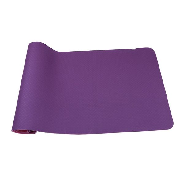double colors tpe yoga mat exercise pad 6mm thick non-slip gym fitness mat pilates yoga exercise fitness training accessories
double colors tpe yoga mat exercise pad 6mm thick non-slip gym fitness mat pilates yoga exercise fitness training accessories