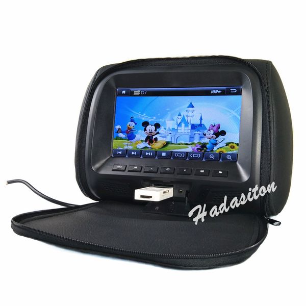 universal 7" touch screen car headrest monitor pillow multi media mp4/mp5 player support av/usb/sd/fm/speaker/headphone
universal 7" touch screen car headrest monitor pillow multi media mp4/mp5 player support av/usb/sd/fm/speaker/headphone