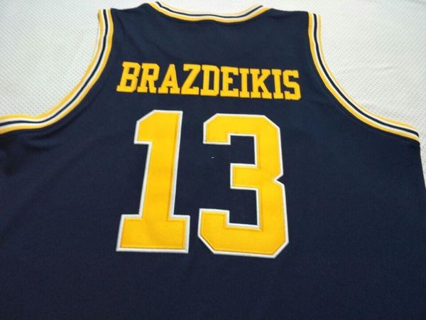 vintage men michigan wolverines ignas brazdeikis #13 college real embroidery jersey size s-4xl or custom any name or number jersey, Black;red
vintage men michigan wolverines ignas brazdeikis #13 college real embroidery jersey size s-4xl or custom any name or number jersey, Black;red
