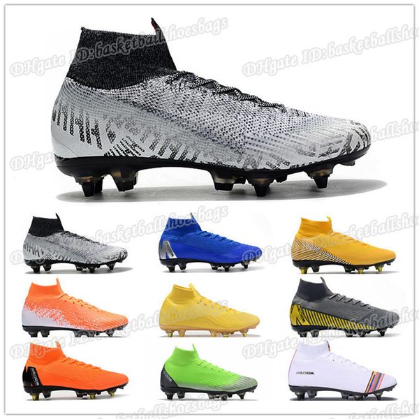 elite vi mercurial sg superfly ac men's soccer shoes crampons de football boots chuteira ronaldo neymar men world cup soccer cleat
elite vi mercurial sg superfly ac men's soccer shoes crampons de football boots chuteira ronaldo neymar men world cup soccer cleat