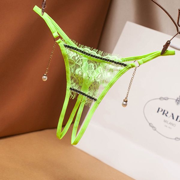women's panties lace underwear solid ladies low waist transparent open file temptation pearl pendant thong, Black;pink
women's panties lace underwear solid ladies low waist transparent open file temptation pearl pendant thong, Black;pink