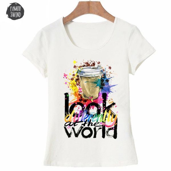 fashion women t shirt multicolor cups printing t shirt short sleeve coffee harajuku funny tee shirts hipster cool, White
fashion women t shirt multicolor cups printing t shirt short sleeve coffee harajuku funny tee shirts hipster cool, White
