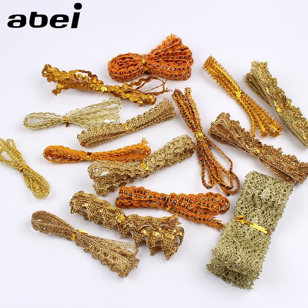 1yard/style, 5-20mm wide, random mix 10yards gold lace ribbon set for cosplay stage performance clothing garment accessories, Pink;blue
1yard/style, 5-20mm wide, random mix 10yards gold lace ribbon set for cosplay stage performance clothing garment accessories, Pink;blue