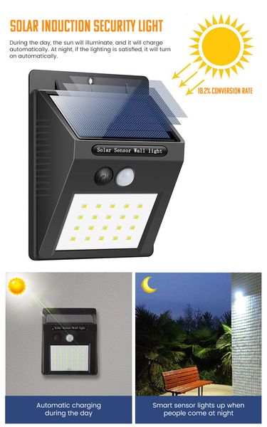 led outdoor solar wall lamp waterproof pir motion sensor garden light solar powered spotlight sunlight street light
led outdoor solar wall lamp waterproof pir motion sensor garden light solar powered spotlight sunlight street light
