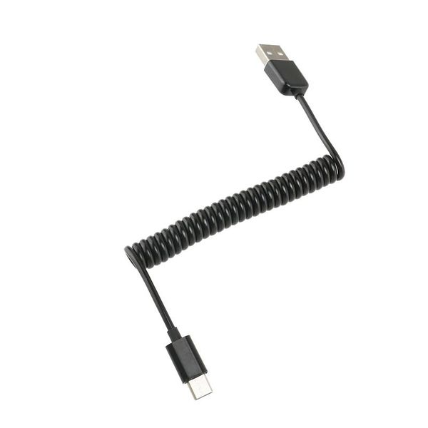 1m spring spiral usb-c usb 2.0 type c male to usb micro 5 pin data charge cable for macbook / chromebook / nokia /asus zen aio
1m spring spiral usb-c usb 2.0 type c male to usb micro 5 pin data charge cable for macbook / chromebook / nokia /asus zen aio
