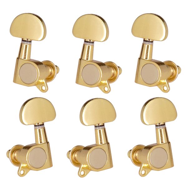 guitar sealed tuning pegs semicircle machine head tuners replacement