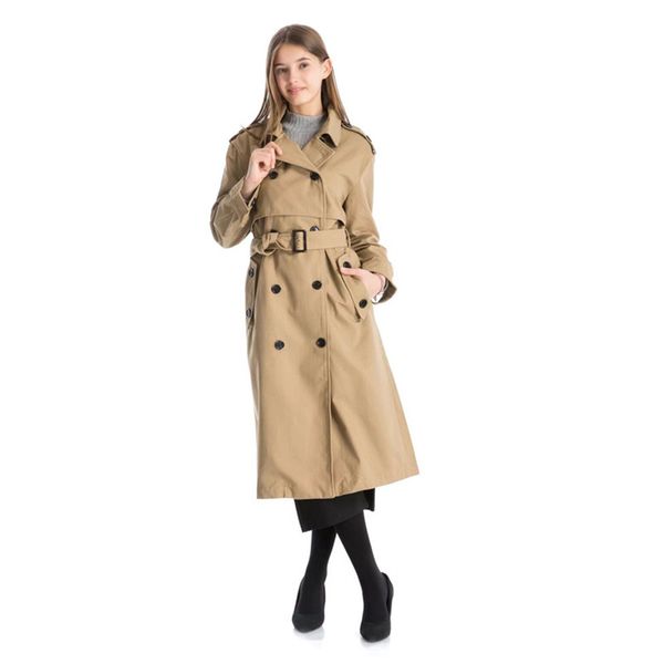 new korea long windbreaker coat spring autumn casual solid color double-breasted coats belt office coat slim women's coats trend, Tan;black
new korea long windbreaker coat spring autumn casual solid color double-breasted coats belt office coat slim women's coats trend, Tan;black