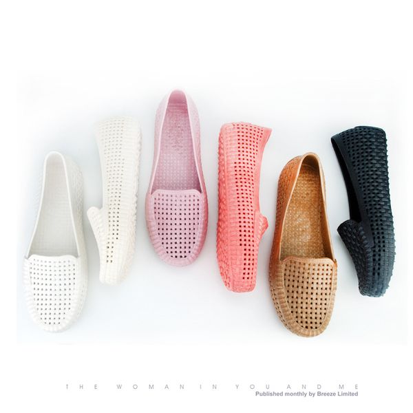 women summer flat shoes, Black