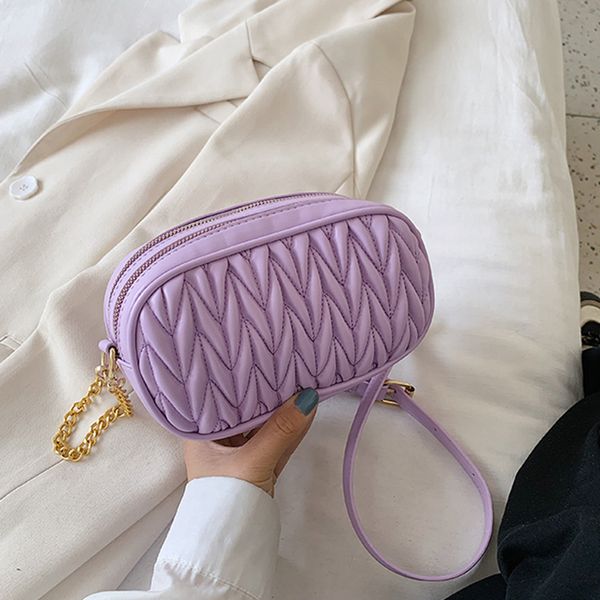 2020 women thread bag bolsas chain ruched bags ladies pu leather crossbody messenger purse small camera handbags
2020 women thread bag bolsas chain ruched bags ladies pu leather crossbody messenger purse small camera handbags