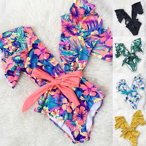 vertvie female deep v lotus leaf ruffled bikinis women floral printed one-piece swimsuit 2020 summer backless swimwear, White;black
vertvie female deep v lotus leaf ruffled bikinis women floral printed one-piece swimsuit 2020 summer backless swimwear, White;black