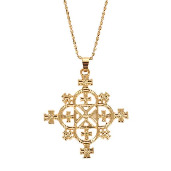 ethiopian trendy cross pendants necklace women gold color cross eritrea habesha jewelry, Silver
ethiopian trendy cross pendants necklace women gold color cross eritrea habesha jewelry, Silver
