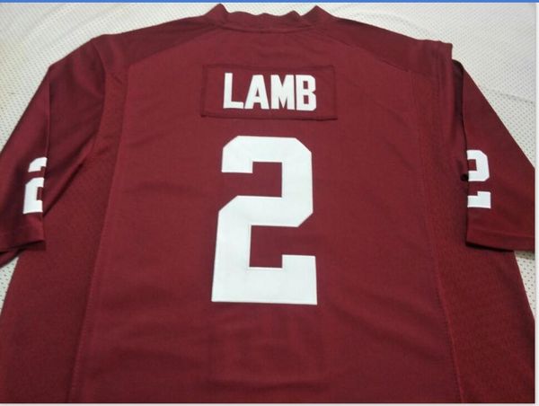 men oklahoma sooners ceedee lamb #2 real full embroidery college jersey size s-5xl or custom any name or number jersey, Black
men oklahoma sooners ceedee lamb #2 real full embroidery college jersey size s-5xl or custom any name or number jersey, Black