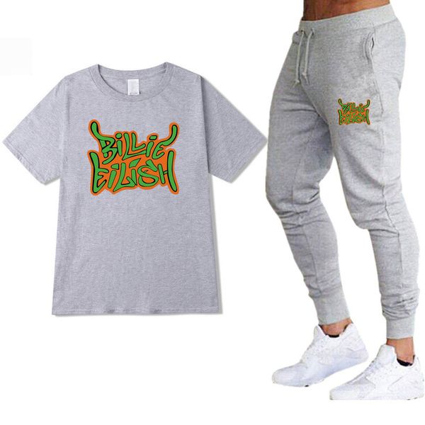 selling t-shirt bilie eilish printed 100% cotton 2020 summer t-shirt + fashion men's sports pants street casual w, Gray
selling t-shirt bilie eilish printed 100% cotton 2020 summer t-shirt + fashion men's sports pants street casual w, Gray