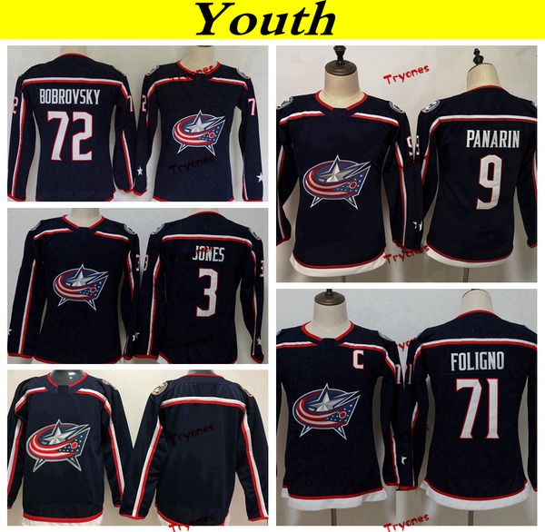 youth columbus blue jackets 2019 72 sergei bobrovsky 71 nick foligno 3 jones 9 artemi panarin hockey jerseys kids girls boys stitched shirts, Black;red
youth columbus blue jackets 2019 72 sergei bobrovsky 71 nick foligno 3 jones 9 artemi panarin hockey jerseys kids girls boys stitched shirts, Black;red
