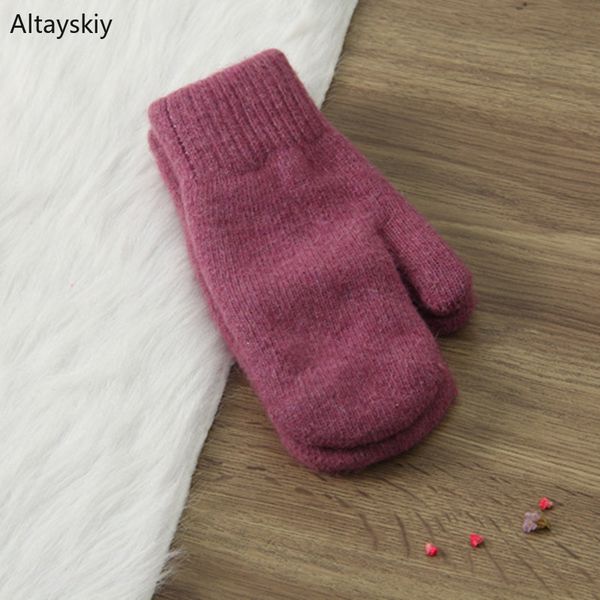 gloves women finger-less solid wool plus velvet thickening kawaii womens glove simple all-match winter warm lovely korean style, Blue;gray
gloves women finger-less solid wool plus velvet thickening kawaii womens glove simple all-match winter warm lovely korean style, Blue;gray