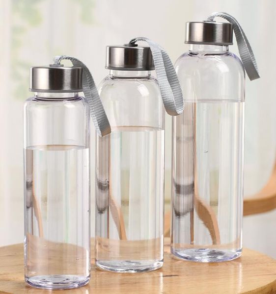 300ml 400ml 500ml outdoor sports water bottles plastic transparent round leakproof cups with lift rope travel portable water cup gga2632
300ml 400ml 500ml outdoor sports water bottles plastic transparent round leakproof cups with lift rope travel portable water cup gga2632
