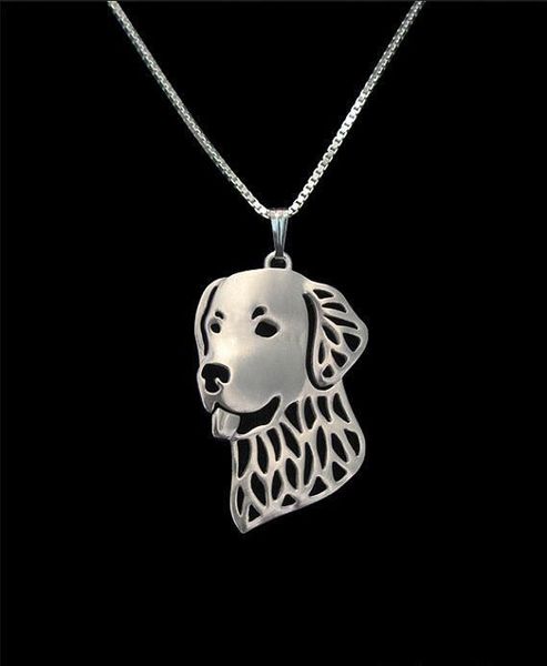 new fashion hollow pet golden retriever animal necklace for women and girls cute charm delicate christmas gift beauty, Silver
new fashion hollow pet golden retriever animal necklace for women and girls cute charm delicate christmas gift beauty, Silver