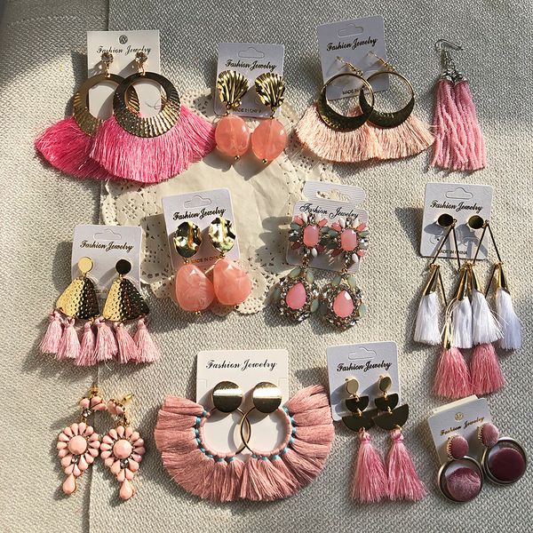 earrings accessories long tassel earrings women bohemian earrings geometric wafer, Golden
earrings accessories long tassel earrings women bohemian earrings geometric wafer, Golden