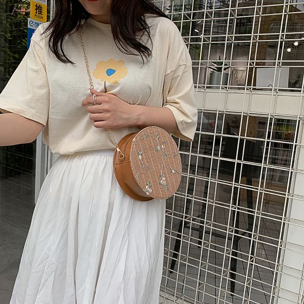 casual women wild messenger bag fashion shoulder bag straw small round bag bolsa feminina pequena couro genuino para festa 50
casual women wild messenger bag fashion shoulder bag straw small round bag bolsa feminina pequena couro genuino para festa 50