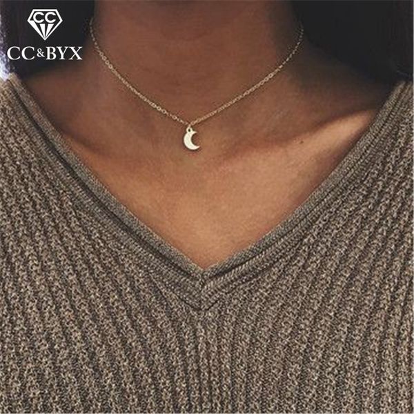 cc necklaces pendants for women choker romantic office ladies moon shape fine charm jewelry party beach accessories gifts yh25, Silver
cc necklaces pendants for women choker romantic office ladies moon shape fine charm jewelry party beach accessories gifts yh25, Silver