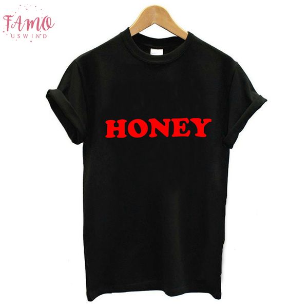 плюс размер женщины топы мода лето футболка женщины письмо printed t shirt женщины черная футболка femme honey, White
плюс размер женщины топы мода лето футболка женщины письмо printed t shirt женщины черная футболка femme honey, White