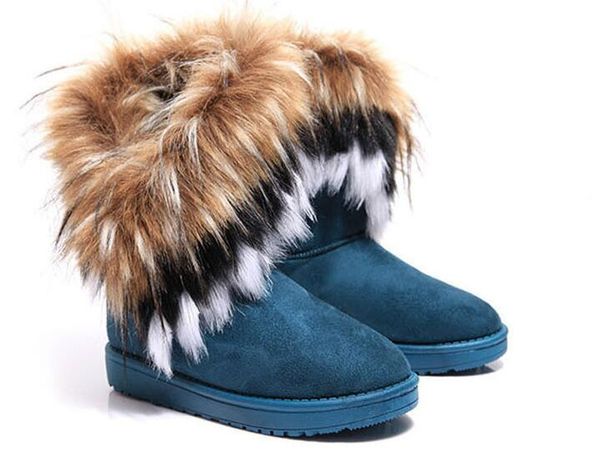 fashion rabbit hair and fox fur in tube color matching warm snow winter boots for women & ladies boots, Black
fashion rabbit hair and fox fur in tube color matching warm snow winter boots for women & ladies boots, Black