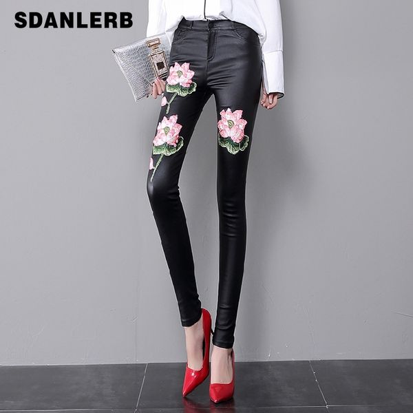 european leather denim pants women fall winter women's wear new leather pants skinny plus velvet warm trousers leggins, Blue
european leather denim pants women fall winter women's wear new leather pants skinny plus velvet warm trousers leggins, Blue