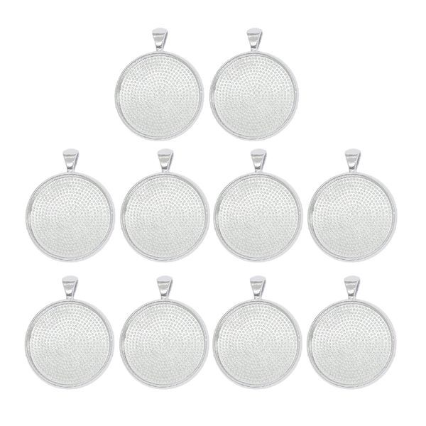 10 pack round pendant cabochon bezel settings trays cabochon frame setting base pendant blanks for diy necklace earrings bracelet findings, Black
10 pack round pendant cabochon bezel settings trays cabochon frame setting base pendant blanks for diy necklace earrings bracelet findings, Black