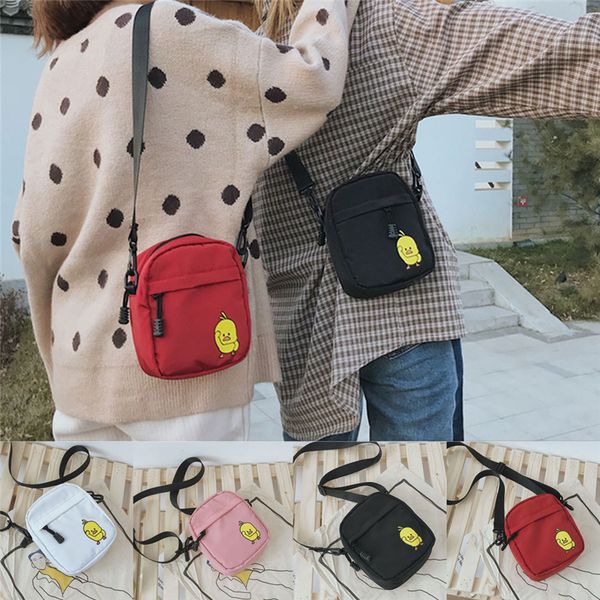 women men cartoon yellow duck printing solid 4 color shoulder bag crossbody sport travel hiking satchel
women men cartoon yellow duck printing solid 4 color shoulder bag crossbody sport travel hiking satchel