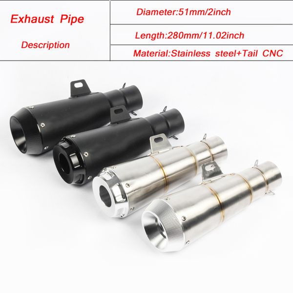 38-51mm header motorcycle exhaust muffler pipe stainless steel cnc exhaust system link
38-51mm header motorcycle exhaust muffler pipe stainless steel cnc exhaust system link