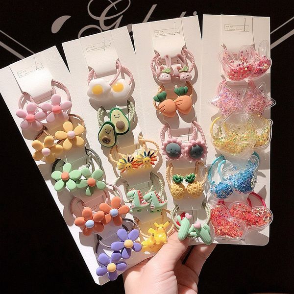 10pcs/set girls cartoon cute elastic hair bands scrunchies ponytail holder headbands children girls hair accessories 2020 new, Slivery;white
10pcs/set girls cartoon cute elastic hair bands scrunchies ponytail holder headbands children girls hair accessories 2020 new, Slivery;white