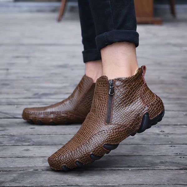 dropshipping fashion quality leather men boots winter warm casual shoes men footwear zipper male ankle black boots
dropshipping fashion quality leather men boots winter warm casual shoes men footwear zipper male ankle black boots