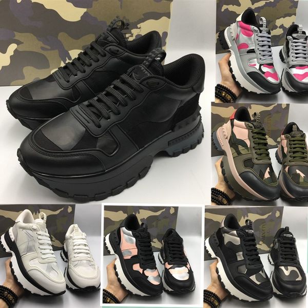 designer mens shoes rockrunner camouflage real leather heighten women's sneakers fashion outdoor shoes luxury shoes, Black
designer mens shoes rockrunner camouflage real leather heighten women's sneakers fashion outdoor shoes luxury shoes, Black