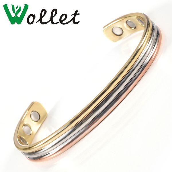 wollet jewelry pure copper bio magnetic bracelets bangle for men women pain relief health energy healing, Black 
wollet jewelry pure copper bio magnetic bracelets bangle for men women pain relief health energy healing, Black