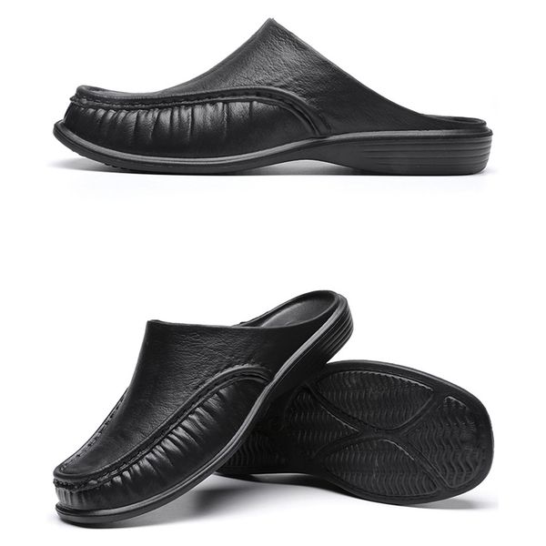 slippers fashion shoes men beach outdoor casual walking beach flops men summer flops driving shoes male gardening soft slippers, Black
slippers fashion shoes men beach outdoor casual walking beach flops men summer flops driving shoes male gardening soft slippers, Black