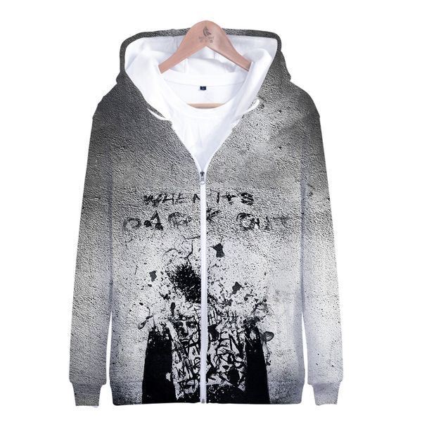 2019 3d g-eazy print zipper hoodie 3d cap hoodies sweatshirts men/women loose g-eazy zipper hooded coats all-match, Black
2019 3d g-eazy print zipper hoodie 3d cap hoodies sweatshirts men/women loose g-eazy zipper hooded coats all-match, Black