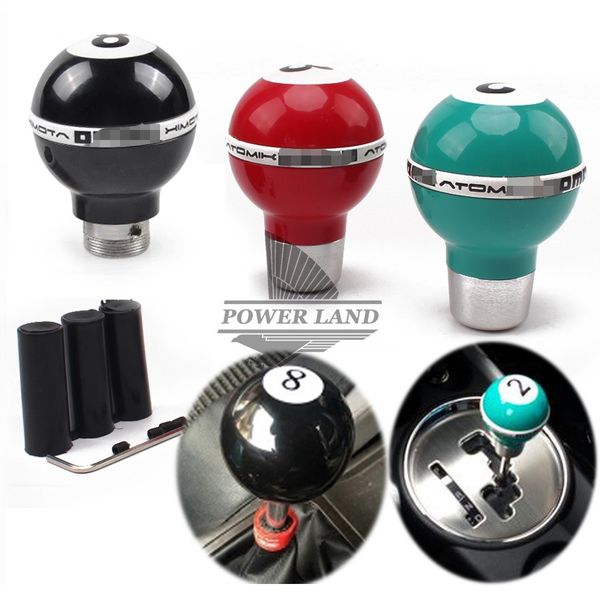 1set snooker ball style aluminum alloy car gear knob handles gear shift knob manual shifter shift lever handbrake covers
1set snooker ball style aluminum alloy car gear knob handles gear shift knob manual shifter shift lever handbrake covers