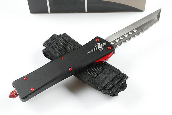 TECH Single фронт T карманный нож автоматические ножи выживания ножи кемпинга 7cr17mov лезвие Black Titanium покрытие на алюминиевый сплав ручки
TECH Single фронт T карманный нож автоматические ножи выживания ножи кемпинга 7cr17mov лезвие Black Titanium покрытие на алюминиевый сплав ручки