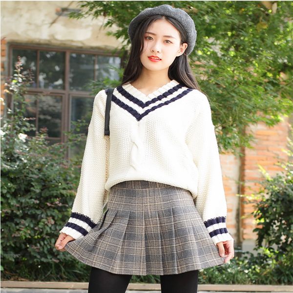 plaid woolen pleated skirt student school wind high waist a word short skirt lattice half-body woman 2020 mini a-line, Black
plaid woolen pleated skirt student school wind high waist a word short skirt lattice half-body woman 2020 mini a-line, Black