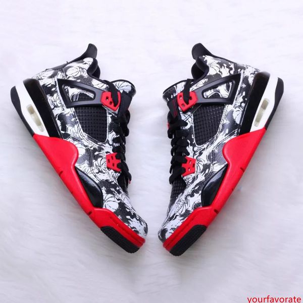 new 4s iv tattoo 4 black fire red white men basketball shoes celebrates the love for basketball mens outdoor sports trainers sneakers 41-47
new 4s iv tattoo 4 black fire red white men basketball shoes celebrates the love for basketball mens outdoor sports trainers sneakers 41-47