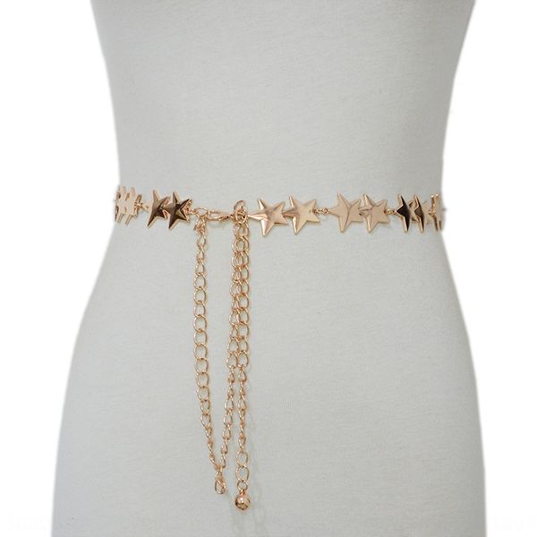 casual women's metal coat dress belt women's decoration all-match five-pointed star chain waist chain dress coat, Black;brown
casual women's metal coat dress belt women's decoration all-match five-pointed star chain waist chain dress coat, Black;brown