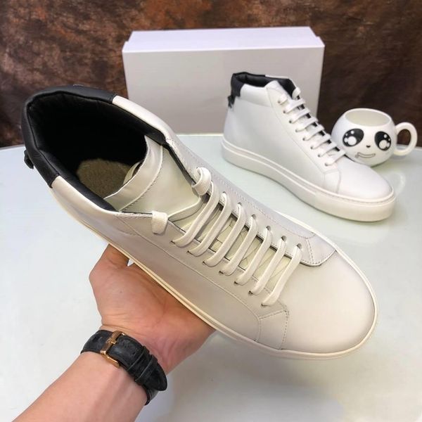 2019 platform luxury commercial men shoes designer triple mens new white sneakers genuine real leather plate-forme ing, Black
2019 platform luxury commercial men shoes designer triple mens new white sneakers genuine real leather plate-forme ing, Black