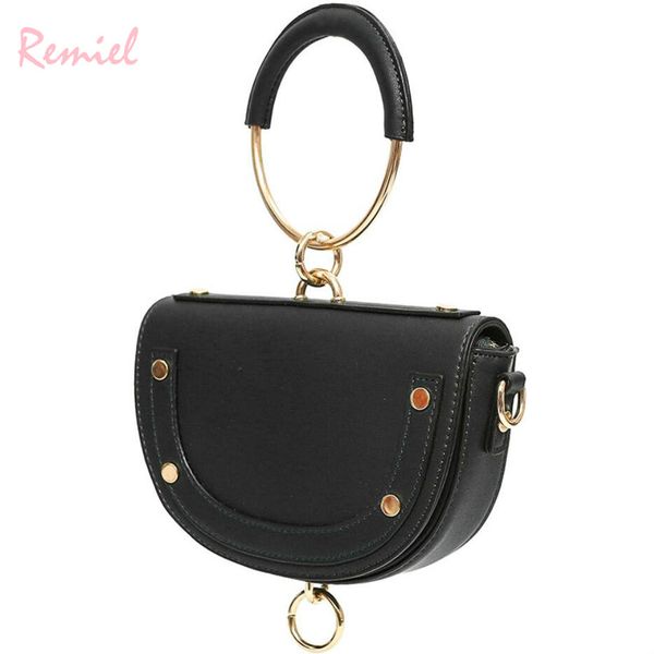 mini saddle bag 2018 retro fashion new ladies metal ring tote bag quality pu leather women's handbag shoulder messenger bags
mini saddle bag 2018 retro fashion new ladies metal ring tote bag quality pu leather women's handbag shoulder messenger bags
