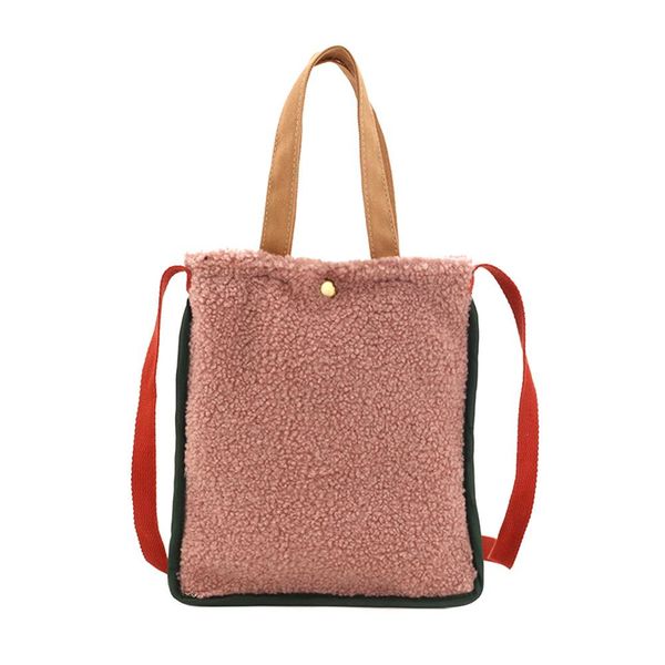 2019 color block snap button bolsas torebka damska sac fashion handbag cute plush women crossbody shoulder bag
2019 color block snap button bolsas torebka damska sac fashion handbag cute plush women crossbody shoulder bag