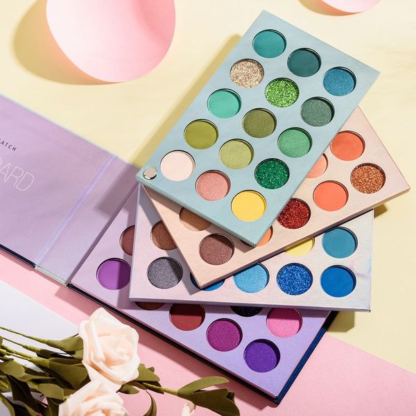 beauty glazed 60 colors 4 in 1 color long lasting eye shadow tray matte shimmer glitter palette good pigment 20 pcs/lot dhl
beauty glazed 60 colors 4 in 1 color long lasting eye shadow tray matte shimmer glitter palette good pigment 20 pcs/lot dhl